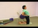 Gelişmiş Yoga Poses: Sandalye Yoga Omuz Streç Desteği Resim 4