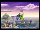 Nintendo Wii İçin "super Smash Brothers Brawl": Bağlantı'nın Standart A Hamle "super Bros Brawl Nintendo Wii İçin Smash Üzerinde"