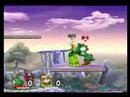 Nintendo Wii İçin "super Smash Brothers Brawl": Yoshi's Standart A Hamle "super Bros Brawl Nintendo Wii İçin Smash Üzerinde"