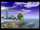Nintendo Wii İçin "super Smash Brothers Brawl": Link's Yönlü Bir Hamle "super Bros Brawl Nintendo Wii İçin Smash Üzerinde" Resim 3