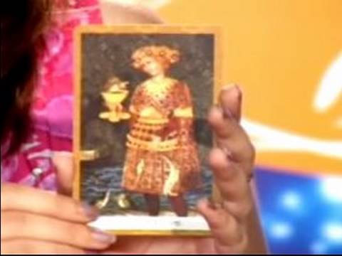 Nasıl Tarot Kartları Oku: Bardak Tarot Kartı Prensesi Anlamını Resim 1