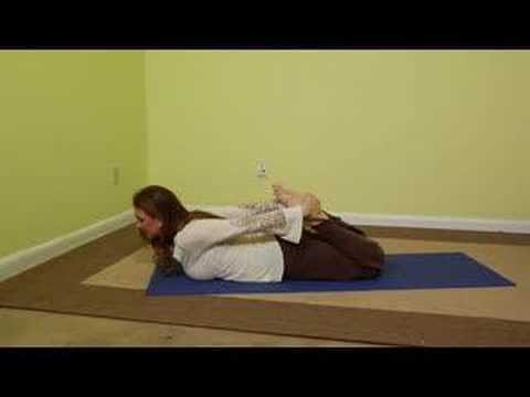 Alt Sırt İçin Yoga Egzersizleri: Alt Sırt İçin Yoga Yay Poz Resim 1