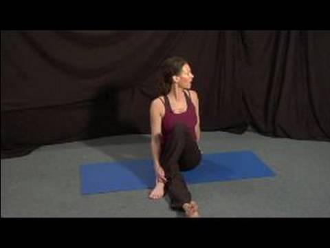 Yoga Egzersizleri Soğumasını: Yoga Glut Streç Resim 1