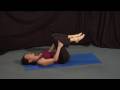 Yoga Egzersizleri Soğumasını: Göğüs Diz Yoga Poz Resim 4