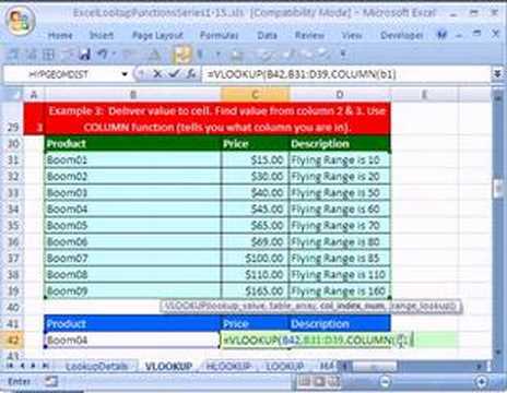 Excel Arama Serisi #2: Düşeyara Fonksiyonu 2 Örnek