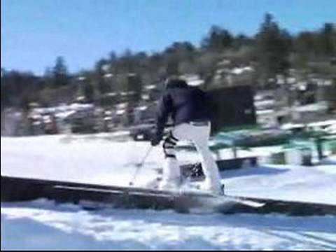 Hileler Kayak Kar Gelişmiş: Bir Demiryolu Kar Kayak Hile Sürgülü