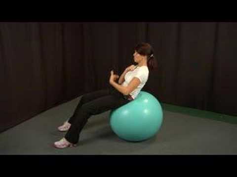 İstikrar Ball Ab Egzersizleri: İstikrar Ball Ab Egzersizleri: Temel Egzersizi