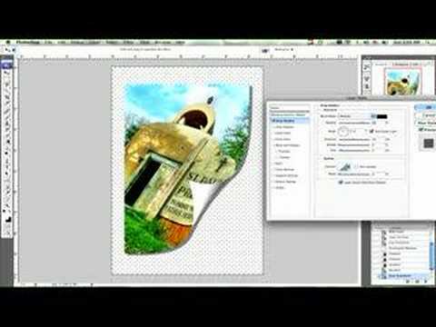 Photoshop Cs3 Warp Aracı Öğretici : Photoshop Cs3 Eğitimi Ekleme Gölge 