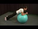 İstikrar Ball Ab Egzersizleri: İstikrar Ball Ab Egzersizleri: Eğilimli Plank Resim 3