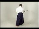 Aikido Dövüş Kılıç: Ken-Gi Bir: Köşe Shomenuchi Yaptı: Aikido Ken-Gi Bir