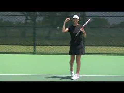 Nasıl Temel Tenis Çekim Hit: Tenis Çekim Sorun Giderme: Raket Wobbles Eğer Resim 1