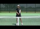 Nasıl Temel Tenis Çekim Hit: Tenis Çekim: Backhand Düşük Voleybolu Resim 3