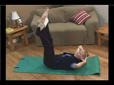 Kağıt Havlu Fitness Egzersizleri: Anasayfa Pilates Egzersizleri: Çift Bacak Kaldırma