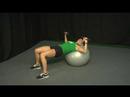İstikrar Ball Kombinasyonu Egzersizler: İstikrar Ball Egzersizler: Göğüs Pres