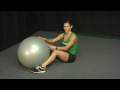 İstikrar Ball Kombinasyonu Egzersizler: İstikrar Ball Egzersizler: Roll Üzerinde