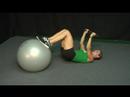 İstikrar Ball Kombinasyonu Egzersizler: İstikrar Ball Egzersizler: Hamstring Basın Ve Triceps Uzantısı Resim 3