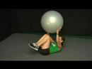 İstikrar Ball Kombinasyonu Egzersizler: İstikrar Ball Egzersizler: Ab Düzeltme Resim 4