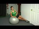 İstikrar Ball Kombinasyonu Egzersizler: İstikrar Ball Egzersizler: Eğik Ve Abs Resim 4