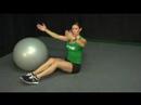 İstikrar Ball Kombinasyonu Egzersizler: İstikrar Ball Egzersizler: Teaser Kombinasyonları Resim 4