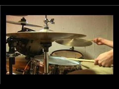 Blues Shuffle Drum Beats: Blues Drum Beats: Üzerinde Crash "dört Ve"