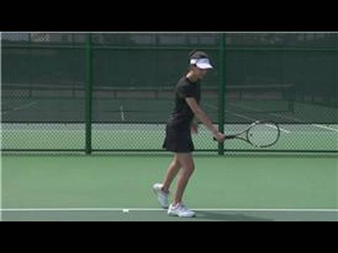 Tenis Kortu Pozisyon Ve Atış Seçimi: Tenis Çekim: Backhand
