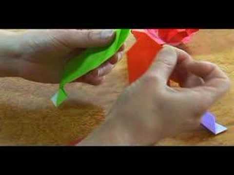 Origami Projeler: Origami Kiraz Çiçeği: Bölüm 3 Resim 1