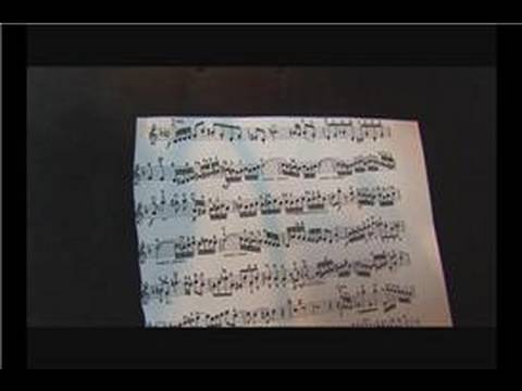 Keman Çalan Johann Sebastian Bach : Keman Bach Satırı 1 Çalma  Resim 1