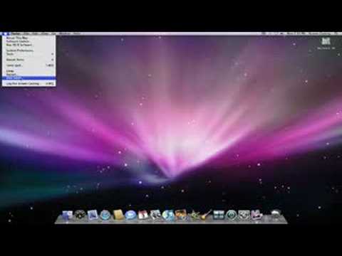 Mac Os X Leopard Genel Bakış: Mac Os X Leopard Kapatma