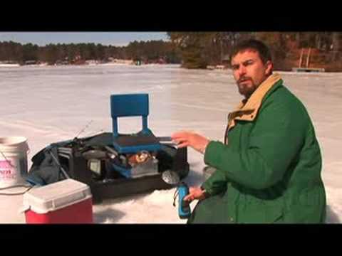 Buzda Balık Avı: İleri Teknikler : Buz Balık Derinlik Bulucu Kullanarak 