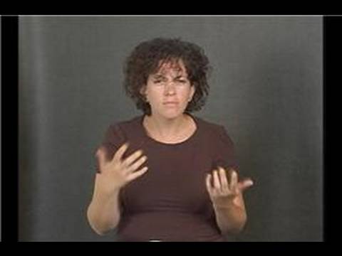Amerikan İşaret Dili Duygu Kelimeler : Amerikan İşaret Dili: Confused