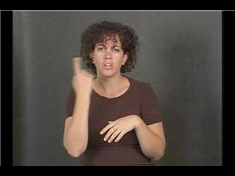 Amerikan İşaret Dili Duygu Kelimeler : Amerikan İşaret Dili: Kızgın