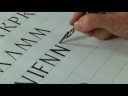 Kaligrafi İtalik Başkentleri: K-Z : Kaligrafi İtalik: Kalem Büküm İnme