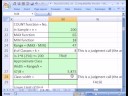 Excel İstatistik 20: P1 Nicel Frekans Dist. W Formülleri Resim 4
