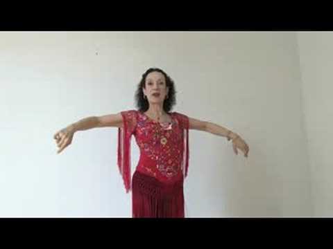 Flamenko Dans Adımları: Standart Flamenko Dans Kol Hareketleri Resim 1