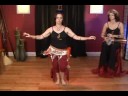 Oryantal Dans Shimmies: Göbek Shimmies Dans: 3-Çeyrek Matkap Aşağı Resim 3