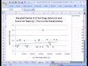 Excel İstatistik 30: 2 Kantitatif Değişkenler Dağılım Diyagramı