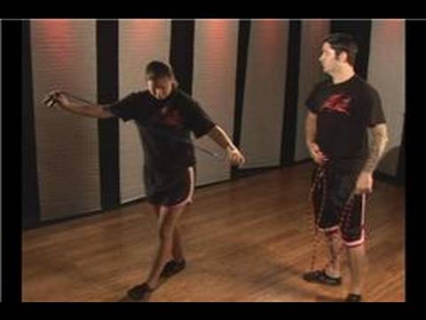 Kickboks Fitness: İp Atlama Egzersiz: Kickboxing Fitness: Hop Geçiş İp Atlama Resim 1