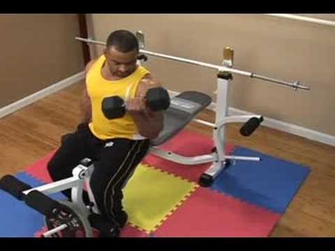 Vücut Geliştirme Egzersizleri : Vücut Geliştirme: Oturmuş Pazı Bukleler Alternatif Resim 1