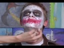 Makyaj İpuçları İçin Heath Ledger Joker: Heath Ledger Joker İçin Boyun Makyaj Resim 3