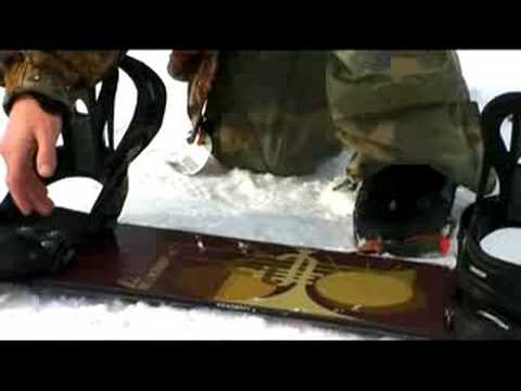 Temel Ekipman Snowboard : Snowboard Dişli Ayarlayın