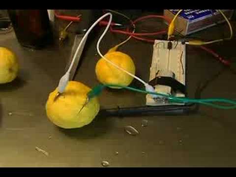 Jöle, Limon Ve Patates İle Elektrik Devresi Deneyleri: Elektrik Devresi Deneyleri: Limon Pili
