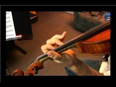Nasıl Keman Bach Oynamak İçin : Keman Bach Nasıl Oynanır: Satır 4, Measure1 Resim 1