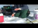 Buz Balıkçılığı Ve Balık Yakalamak Serbest Bırakmak İçin Nasıl Buz Balıkçılık: Bir Balık Serbest  Resim 3