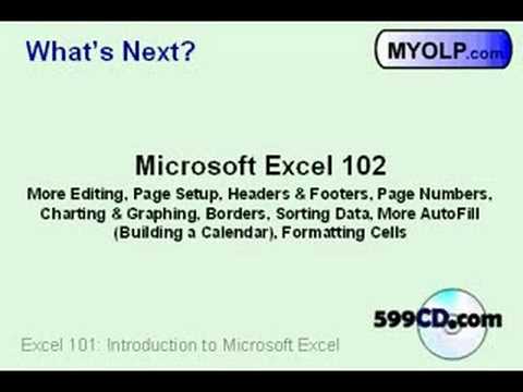 Microsoft Excel 101 Bölüm 12 Resim 1