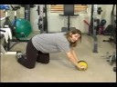 Ab Roller Egzersizleri: Ara Ab Roller Eğik Egzersiz Resim 3