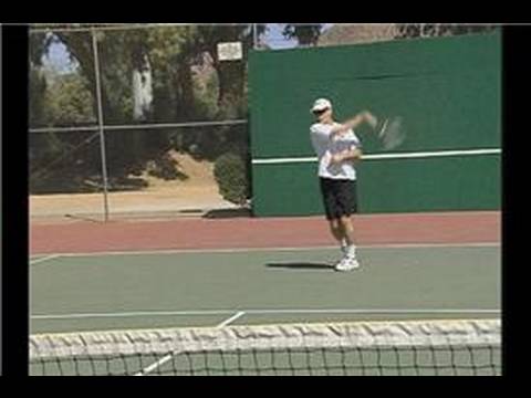 Tenis Yaklaşım Çekim : Teniste Spin Yaklaşım Çekim 