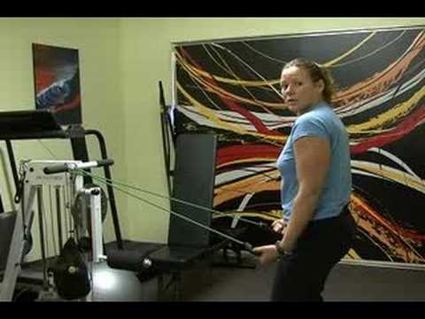 Direnç Band Egzersizleri: Triceps Uzantıları İle Egzersiz Bantları