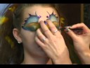 Fantezi Göz Makyajı: Kirpik İçin Fantastik Makyaj Uygulamak. Resim 3