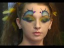 Fantezi Göz Makyajı: Mücevherleri İçin Fantastik Makyaj Uygulamak. Resim 3
