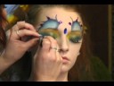 Fantezi Göz Makyajı: Kirpik İçin Fantastik Makyaj Uygulamak. Resim 4